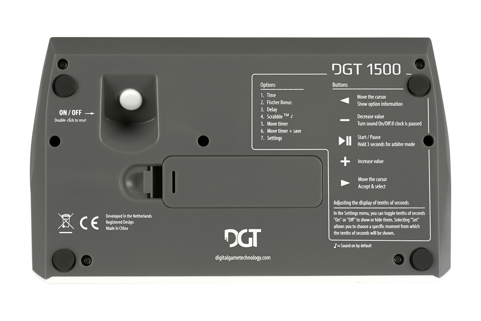 DGT 1500 Gris - Imagen 5